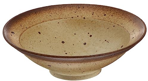 BEBEMOKO 1pieza Tazón De Japonesa Para Sopas y Ensaladas Cuenco De Barro Para Fideos y Frutas Estilo Vintage