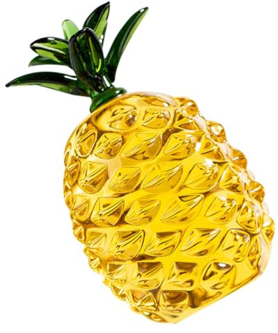 GRIRIW Ananas Décoratif Cristal Figurine Ananas pour Maison Ornement pour Bureau Décoration De Bureau Maîtresse De Table