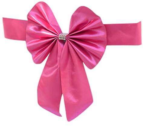 Gramigg Cinta elástica de satén decorativa para respaldo de silla, se ajusta fácilmente a lazos de cinta deslizante para el hogar elegante