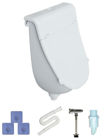 Urinal Mit Deckel, Außenurinier Für Hinterhof, Wasserlose Urinal Mit Deckel, Wandmontierter Urinableiter, Überlaufsicheres, Für Kinder Männer Camping Wohnwagen Garage Hinterhof
