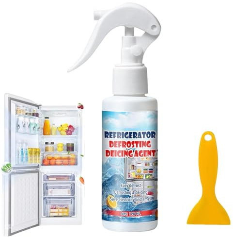 Spray De Dégivrage Pour Congélateur, Dégivrage Puissant Pour Réfrigérateur Congélateur, Degivrant Refrigerateur Congelateur, Degivrant Rapide Pour Frigo Et Congelateurdegivrant Expréss (1)