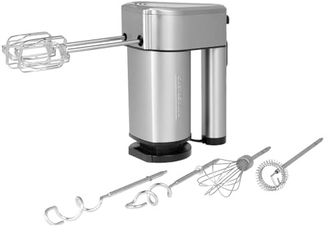 GASTROBACK Profi Handmixer 1000 Watt Handrührgerät mit Knethaken - Elektrischer Rührgerät für Küche - Leise Mixer für Teig Backen - 5 Geschwindigkeiten - Rührgerät Handmixer - Küchenmixer