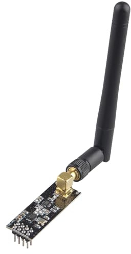 HALJIA NRF24L01 + PA + Lna modulo Wireless 2.4 G ricetrasmettitore RF con Antenna 1100 m Compatibile con Arduino