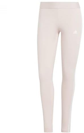 adidas 3 Stripes Leggings Donna, Sandy Pink, S Corto