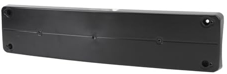 Soporte para Placa de Matrícula del Parachoques Delantero, Soporte de Montaje para Clase E W210 1999-2003, Hecho de Material ABS de Alta Dureza, Fácil Instalación