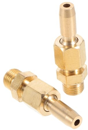 Toyvian 2pièces Buse De Fontaine Laiton pour Bassin Pulvérisateur pour Tuyau Arrosage Buse pour Fontaine Accessoire De Jardin