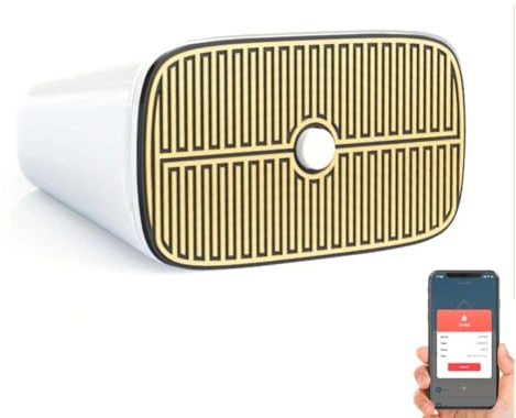 Intelligenter kabelloser Regensensor, für Tuya für Zigbee IP67 wasserdichter Wasserleckdetektor mit App-Benachrichtigungen, 2-in-1-Regen- und Leck-Monitor für den Außenbereich