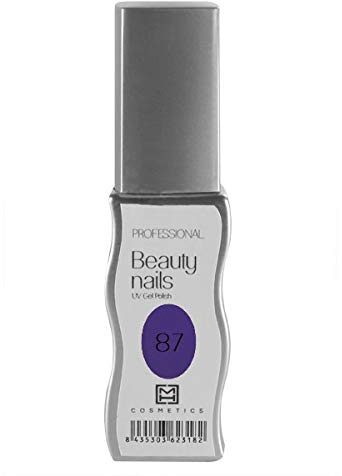 MH Cosmetics Gel Polish Esmaltado Semipermanente 087 Lila Brillo 1 unidad 10 ml