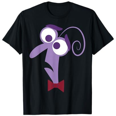 Disney Pixar Inside Out Fear Face Halloween Maglietta