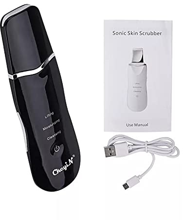 Ultrasonic Facail Skin Scrubber Deep Cleansing Pore Aron Cleaner Exfoliating Blackhead Remover Face Skin Care Peeling Machine45