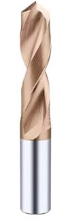 SEIDER Forets en carbure de tungstène Solide Forr CNC Carbure Gwist Forets 1.0-20mm Foret en métal Foret en Acier au tungstène(55drill bit,4.0 mm 5.0 mm 6.0 mm 8mm)