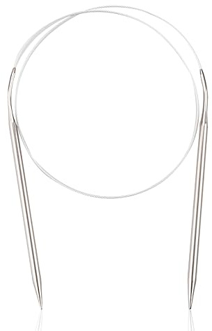 5,5 mm Rundstricknadeln – Edelstahl Magic Loop für Häkelnadeln
