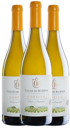 Casar de Burbia Godello Bierzo 75 cl Vino blanco (Caja de 3 Botellas de 75 cl)