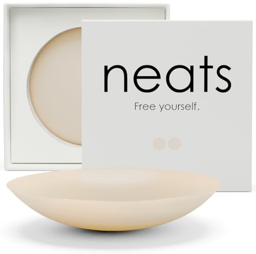 NEATS Cache Tetons Femme Invisible Réutilisable en Silicone