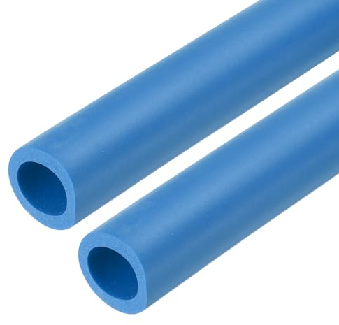 QUARKZMAN 2 x 61cm Rohrisolierung Schaumstoff, Durchmesser 22mm Isolierstärke 5mm Heizungsrohr Verkleidung für Fitnessgeräte, Rohre, Handhaben (Blau)