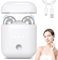 Hoakya Appareil de Beauté Lifting Visage,Masseur Visage Microcurrent & EMS Anti-Rides | Appareil Massage Raffermissement Peau | Lifting et Fermeté (Blanc)