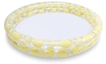 Swim Essentials Piscina Hinchable Bebé Amarilla Ø100 cm – PVC Resistente, 2 Cámaras Aire, Kit Reparación, Piscina Infantil para Jardín y Terraza