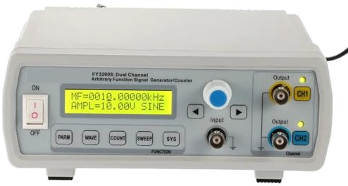 LCR Meter, Generatore di funzioni DDS digitale Doppio canale 12 bit 250 MSa/s Onda sinusoidale 24 MHz Generatore di segnali di frequenza di impulsi/forme d'onda arbitrarie,Strumenti di prova(Kitchen