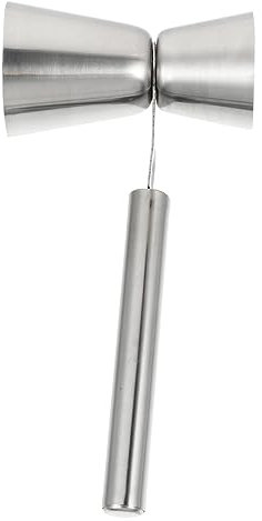 Zerodeko 1pezzi Misurino per Cocktail in Acciaio Inossidabile Misurino Graduato per Liquori Strumento Professionale per Misurazioni Precise