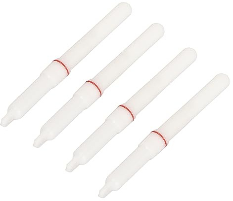 Generic Bastoncini Luminosi per Pesca a LED Leggero Punta di Biella Luminosa Bastoncini per Pesca da Notte Scura con Batteria per i Pescatori (Stabile su verde)