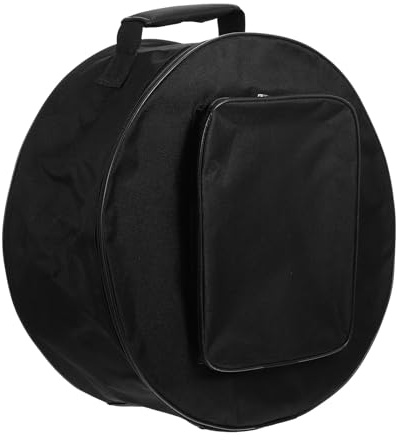 Tragbare Snare Drum Tasche 13/14 Zoll für Instrumente Schwarz | Oxford Gewebe, Handtragbar, für Outdoor Einsatz, Praktische Schutzhülle, Kompakt und Leicht