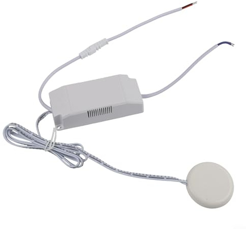 Filteilect Interruttore con sensore touch dimmerabile per legno, vetro e materiali acrilici con compatibilità di tensione 110 V-240 V e capacità di carico resistivo 5A (touch on leave off)