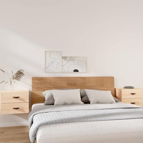 Armoire multi-usages - Armoire de rangement - Table de chevet murale - 2 pièces - 50 x 36 x 40 cm - Armoire polyvalente pour bureau, couloir, cuisine, buanderie, facile à monter