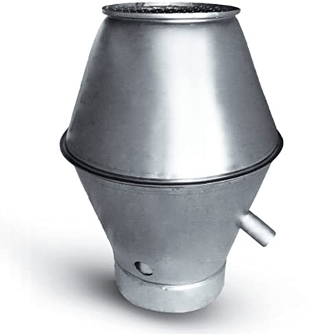 MKK - 17798-015 - Deflektorhaube 100 bis 400 mm Wickelfalzrohr Dachhaube Regenhaube Rohrabschluss Dachhaube mit Muffe Ø 315 mm