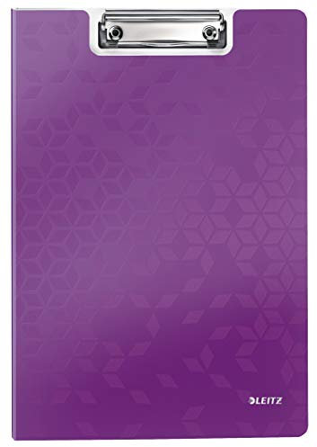 Leitz Klemmmappe WOW, A4 (Violett | 10er Pack)