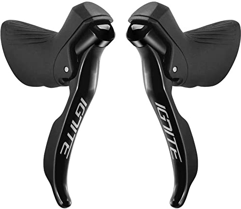 Levier de vitesse pour vélo de route 2 × 8/2 × 9/2 x 10/2 x 11 vitesses ? Shifters & Câble de changement de vitesse Frein Vélo Dérailleur avant Compatible avec Shimano (2 x 9S IGNITE : compatible