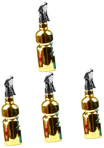 Cabilock 4stücke Leere Sprühflasche Für Feinen Nebel Nachfüllbarer Sprayer Für Friseure Hairstyling Vintage Wasserzerstäuber Für Frisuren Und Haarspray Anwendung