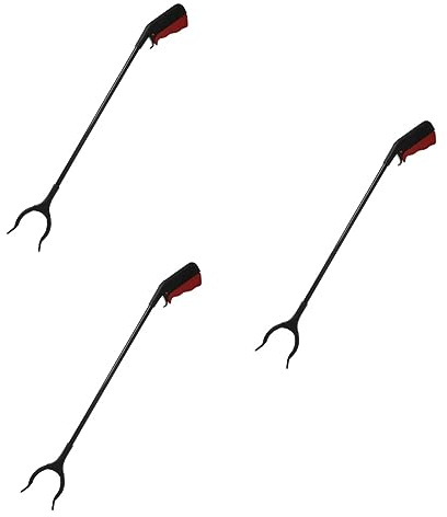 GLEAVI 3 Stücke Einfach Zu Bedienen Pickup Grabber Werkzeug Erreichen Wurf Picker Stick Für