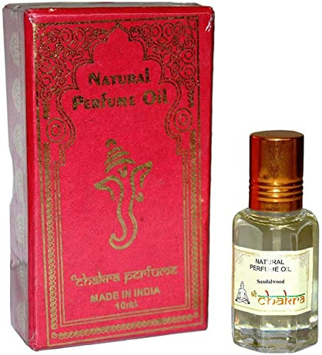 RSGM 10 ml Chakra natürliches Sandelholz indisches Parfümöl, langlebig