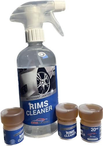 LUXEAUTO24 Fillit Rims Cleaner: Nettoyant jantes écologique Concentré certifié Ecocert, 3 recharges de 20ml pour 3 X 500ml de produit final