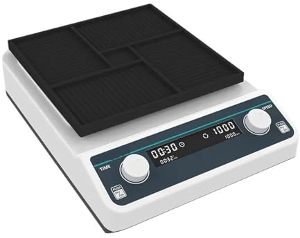 Mélangeur De Microplaques D'oscillateur De Microplaque À Vitesse Réglable De Laboratoire, Équipement De Laboratoire De Secoueur D'oscillato De Fiole De Boîte De Pétri De Laboratoire Équipement de labo