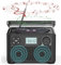 CD Player, CD Boombox with 5 Play Modes, FM Radio Support Usb, with Headphone and Jack Led Display, with 30 Presets, 2 X 2.5W Speakers, for Indoor or Outdoor Use
