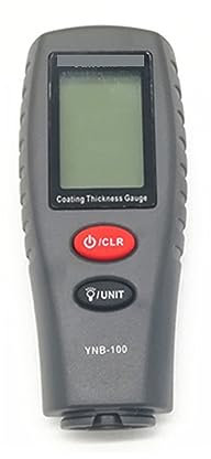 Medidor de Espesor de Pintura, Medidor de espesor de pintura de coche de revestimiento Mini Digital 5ps medidor de espesor de pintura medidor de espesor con YNB-100 de retroiluminación Para fabricació