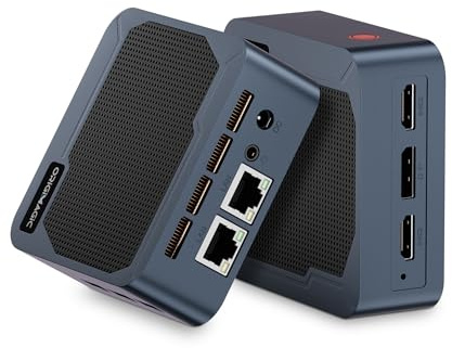 origimagic C2NEO Mini PC Intel N95(Turbo 3.4GHz) 12GB DDR5 512GB SSD Dual LAN, Mini Computer Support 4K Triple Display, WiFi5, Bluetooth 5.0, Perfect for Business, School, Office