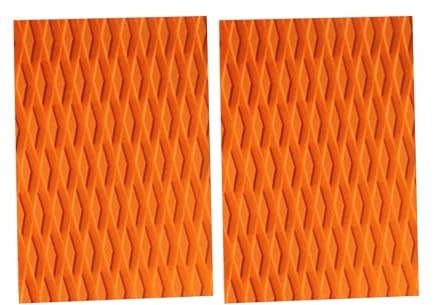 UncleS 2Pcs rutschfeste Surfbrett Skimboard Traktion Pad Deck Grip Schwanz Surfen Skimboard Deck Surfbrett Pad Zuschneidbar