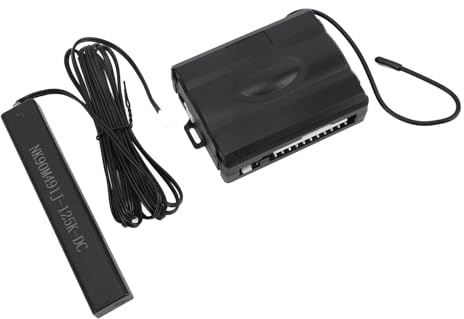 Jeffergarden Kit d'entrée sans clé pour Système de Verrouillage Automatique à Distance, Matériau ABS, sécurité Intelligente avec Déverrouillage Automatique, Déverrouillage du Coffre à Distance pour