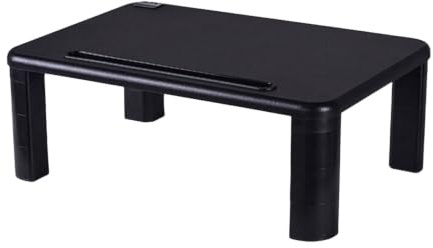 Monitor and Keyboard Mount, Articulating Arm, Tray | Wall-Mounted, LCD/LED Compatible, Modular(MR01 computer riser)