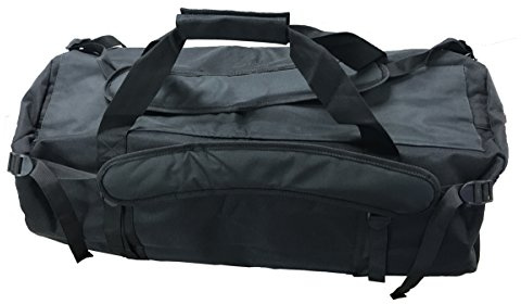TopoGrow luktabsorberande och vattentåligt bagage luktsäkert bagage duffel luktabsorberande luktsäkra påsar för hydroponik, Svart, XXL Backpack, Ryggsäck Handväskor