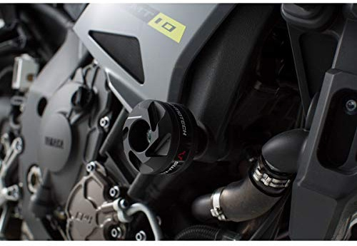 SW-Motech Sturzpad-Kit - Schwarz. Yamaha MT-10 (16-).