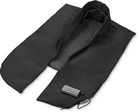 medisana OL 150 Wärmecape kabellos mit Powerbank im Business-Look für das Büro, 3 Temperaturstufen, Überhitzungsschutz, Abschaltautomatik