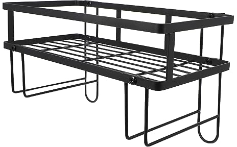 DOITOOL Badzimmerregal Einlagig Ablage Toilette Aufbewahrungsregal Für Zuhause Platzsparendes Organizer