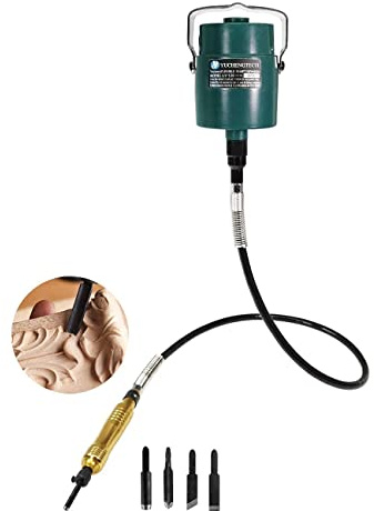 Scalpello Elettrico Per Intaglio Del Legno Scalpello Per La Lavorazione Del Legno Scalpello Elettrico Macchina Per Intagliare Il Legno Albero Flessibile Intaglio/Controllo A Pedale/Manico In Metallo