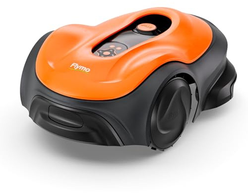 Flymo UltraLife 1200 Robot Lawnmower – Cuts lawns up to 1200m² | Let the mower do the work for you, from anywhere, with weather adaptation, close edge cutting for a healthier lawn.