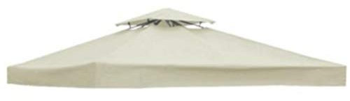 Housse de rechange pour tonnelle | Toile de rechange en polyester 300D imperméable | Housse de rechange imperméable pour tonnelle de voiture, garage, abri