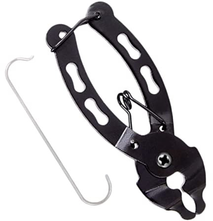 Anneome Bicycle Chain Disassembly Wrench Quick Link Removal Tool for Mountain Bikes Ergonomic Handle Black Repairing Accessories for Easy Chain Installation and Maintenance