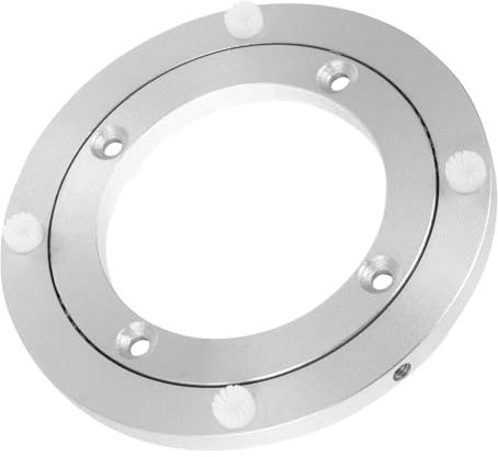 Hoement 360 ° Drehbarer Drehteller Glatte Platte Aus Aluminiumlegierung Für Esstische